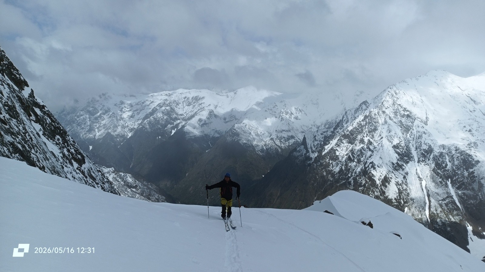 A la selle neigeuse 