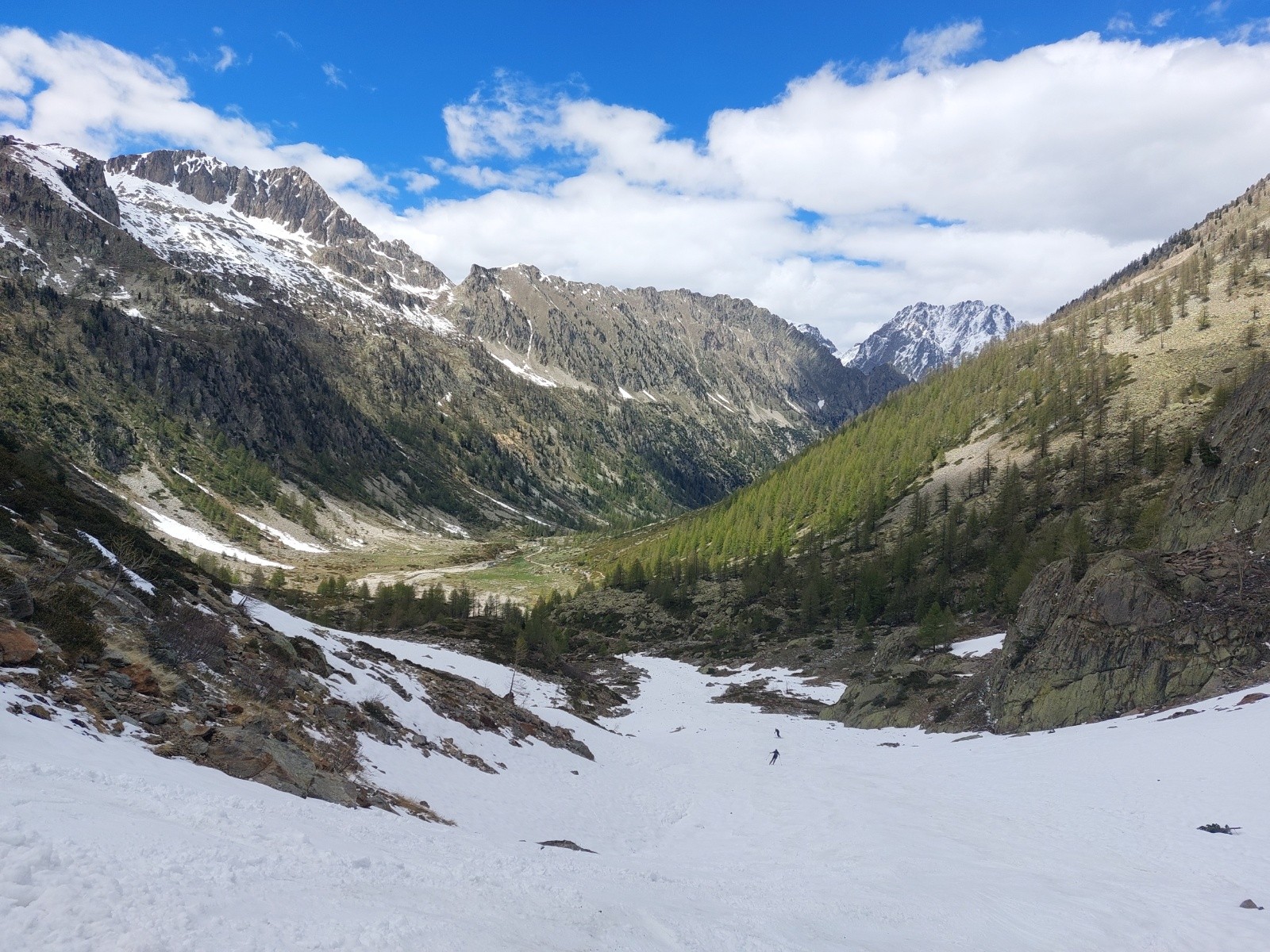 La neige fraîche a fondu en bas, le secteur a retrouvé son ambiance de saison&nbsp;