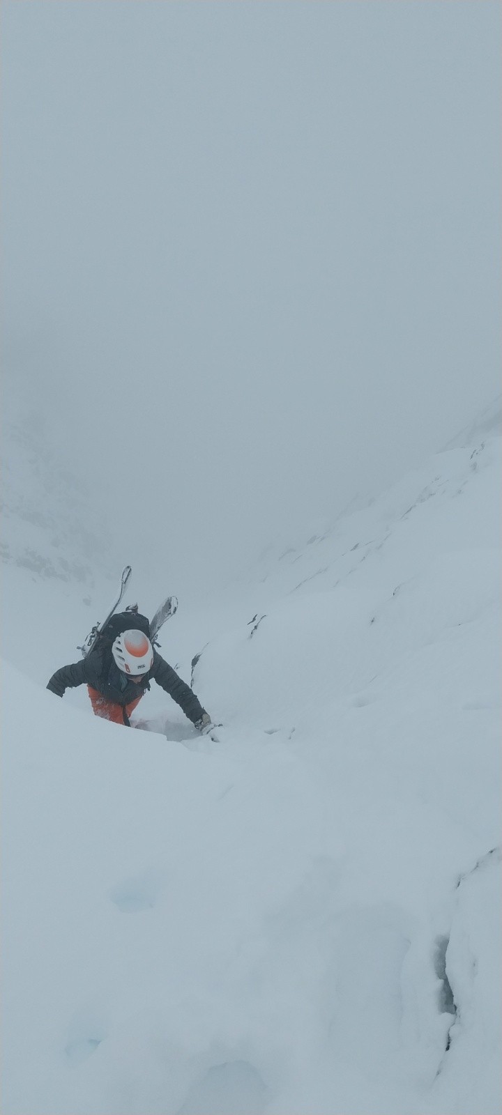 &nbsp;en haut du couloir