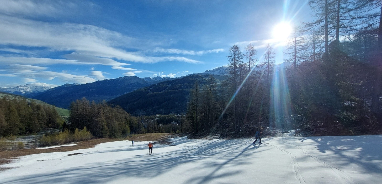 #1 piste non continue mais peu de déchaussages piste non continue mais peu de déchaussages