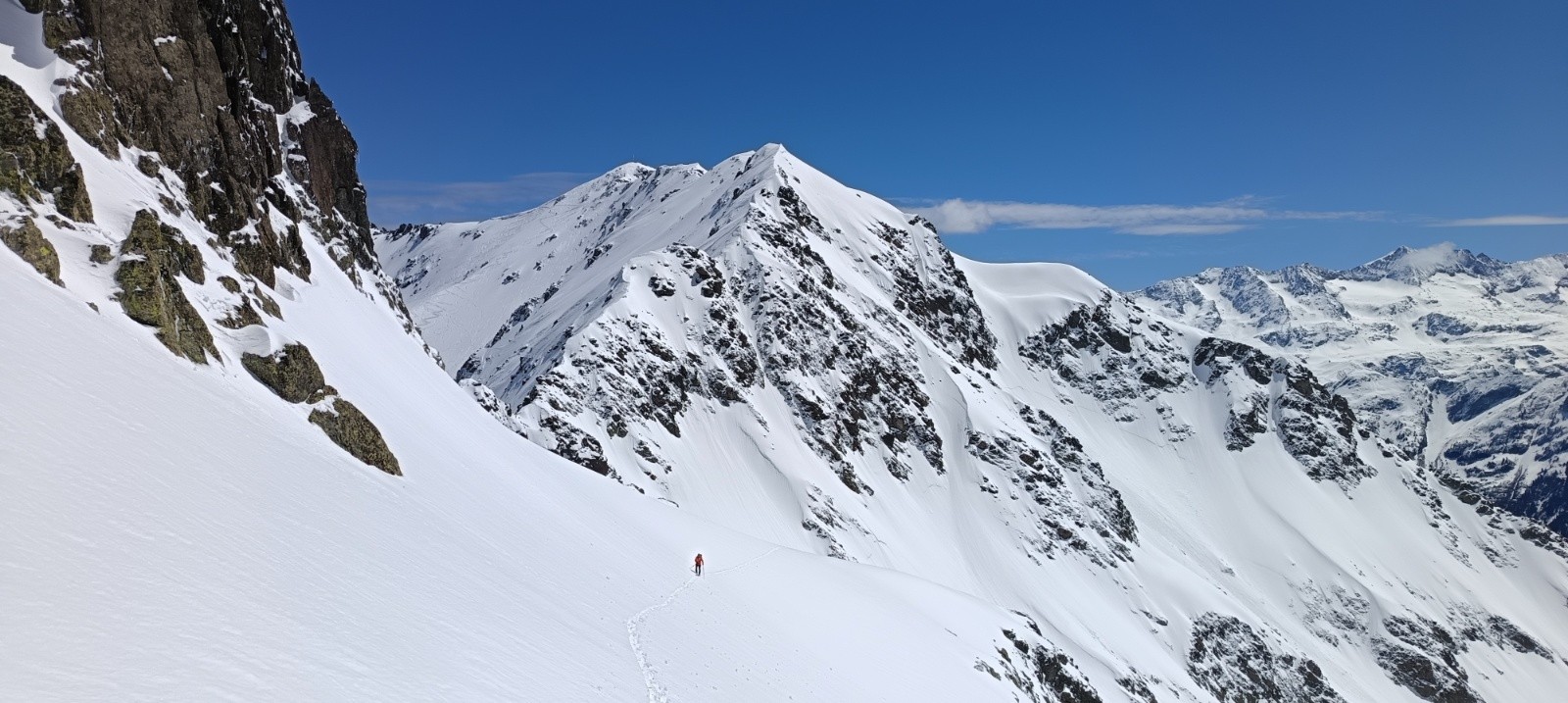 Traversée entre le col du Vouteret et la dent du Pra&nbsp;