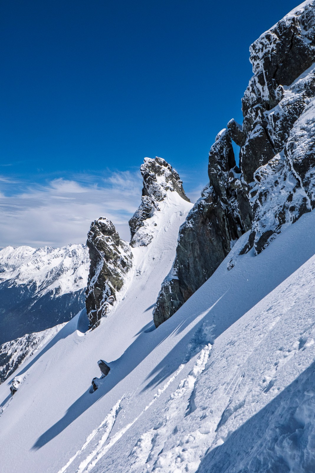 Le petit bloc coincé à côté de la Dent&nbsp;