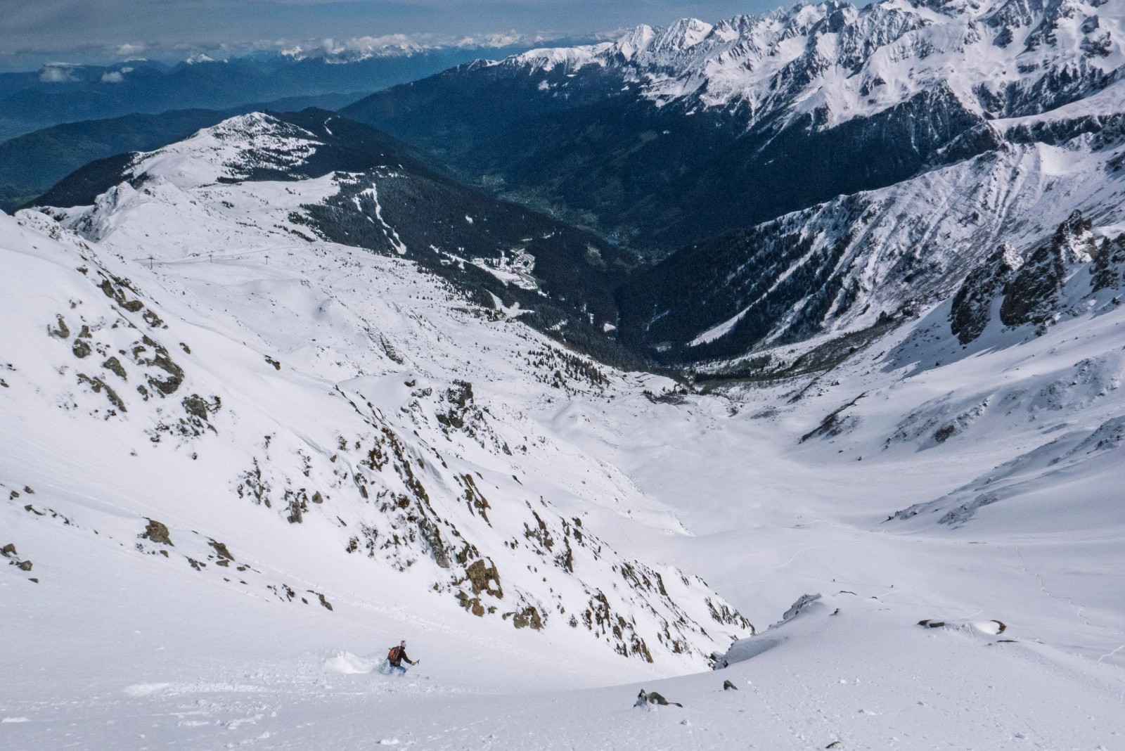 Entrée dans le couloir