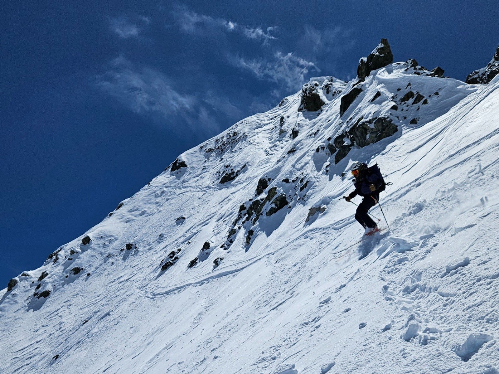 #10 Quelques bons virages dans la face nord pour commencer. Quelques bons virages dans la face nord pour commencer.