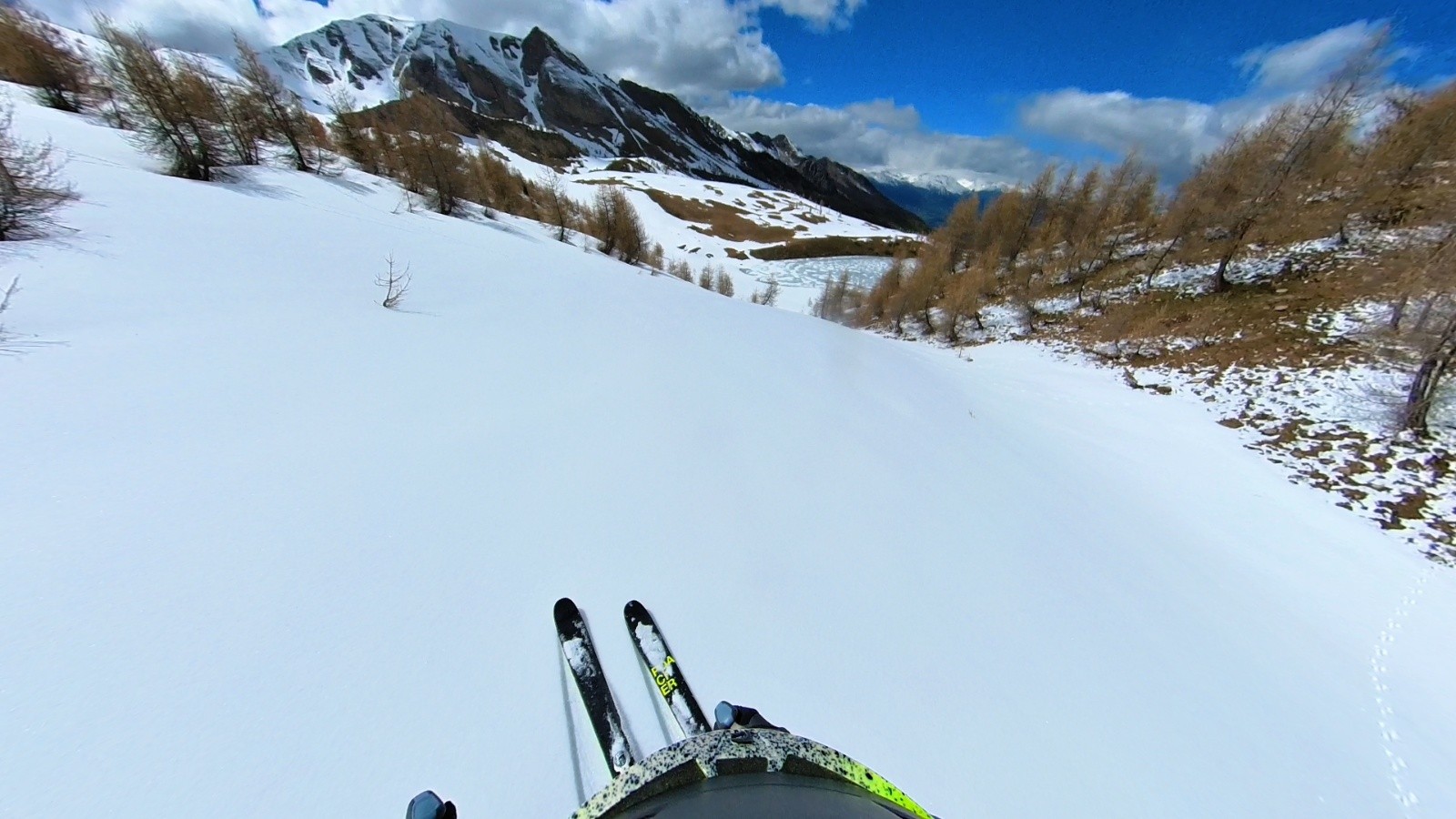 Arrivée sur le&nbsp;Lac Sainte Margerite&nbsp;