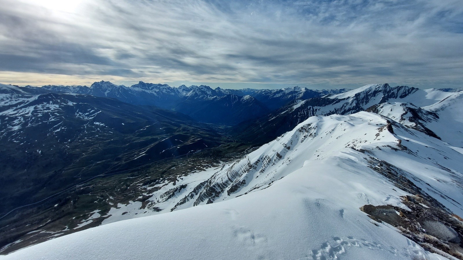 #7 arête S depuis le sommet de l arête S depuis le sommet de l'Eyssina