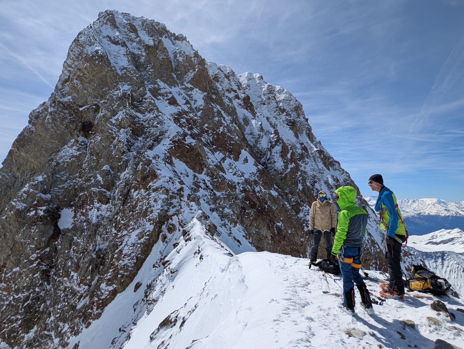 Aiguille des Glaciers du dôme des neiges&nbsp;
