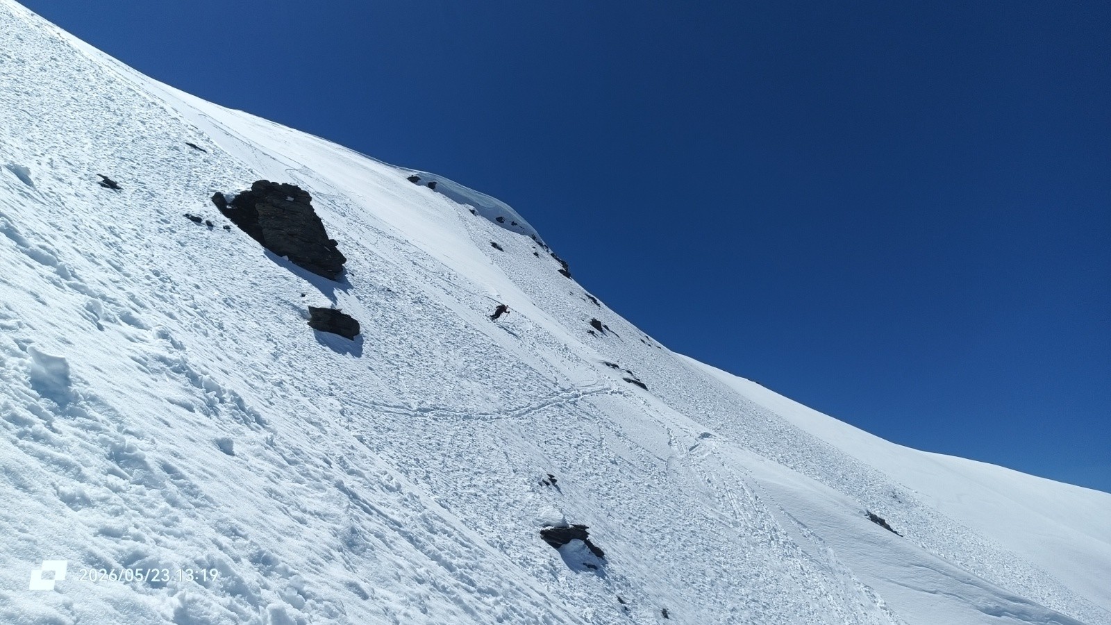C'est parti pour le seconde descente 