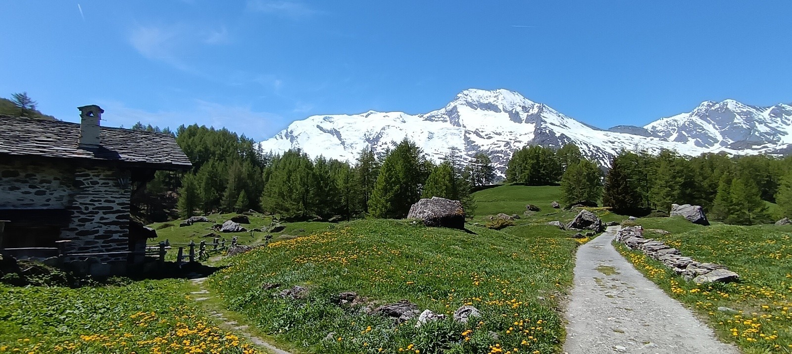 Mt Pourri et dôme de la Sache du Monal&nbsp;