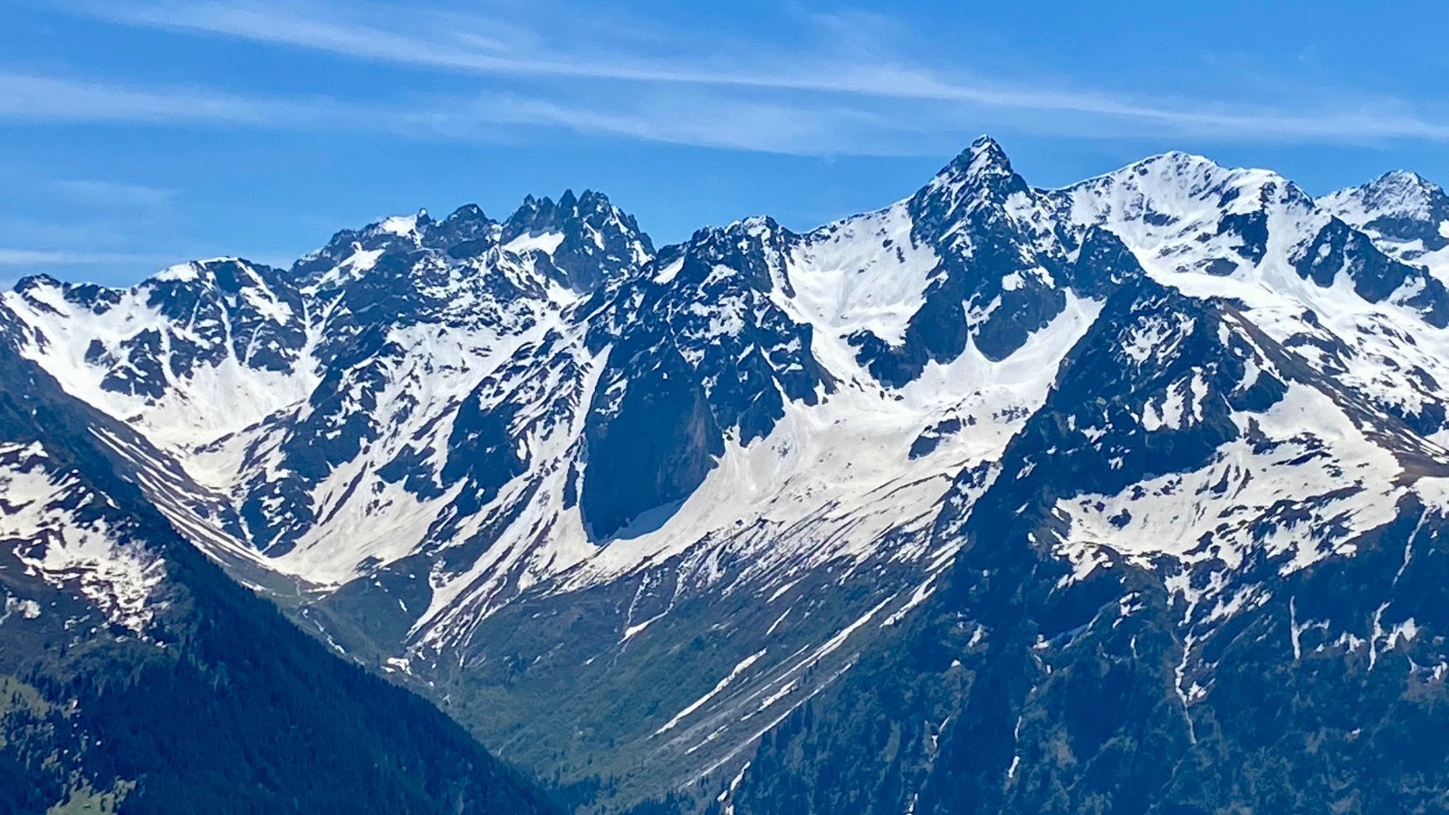 Hier dépuis le Grd Rocher