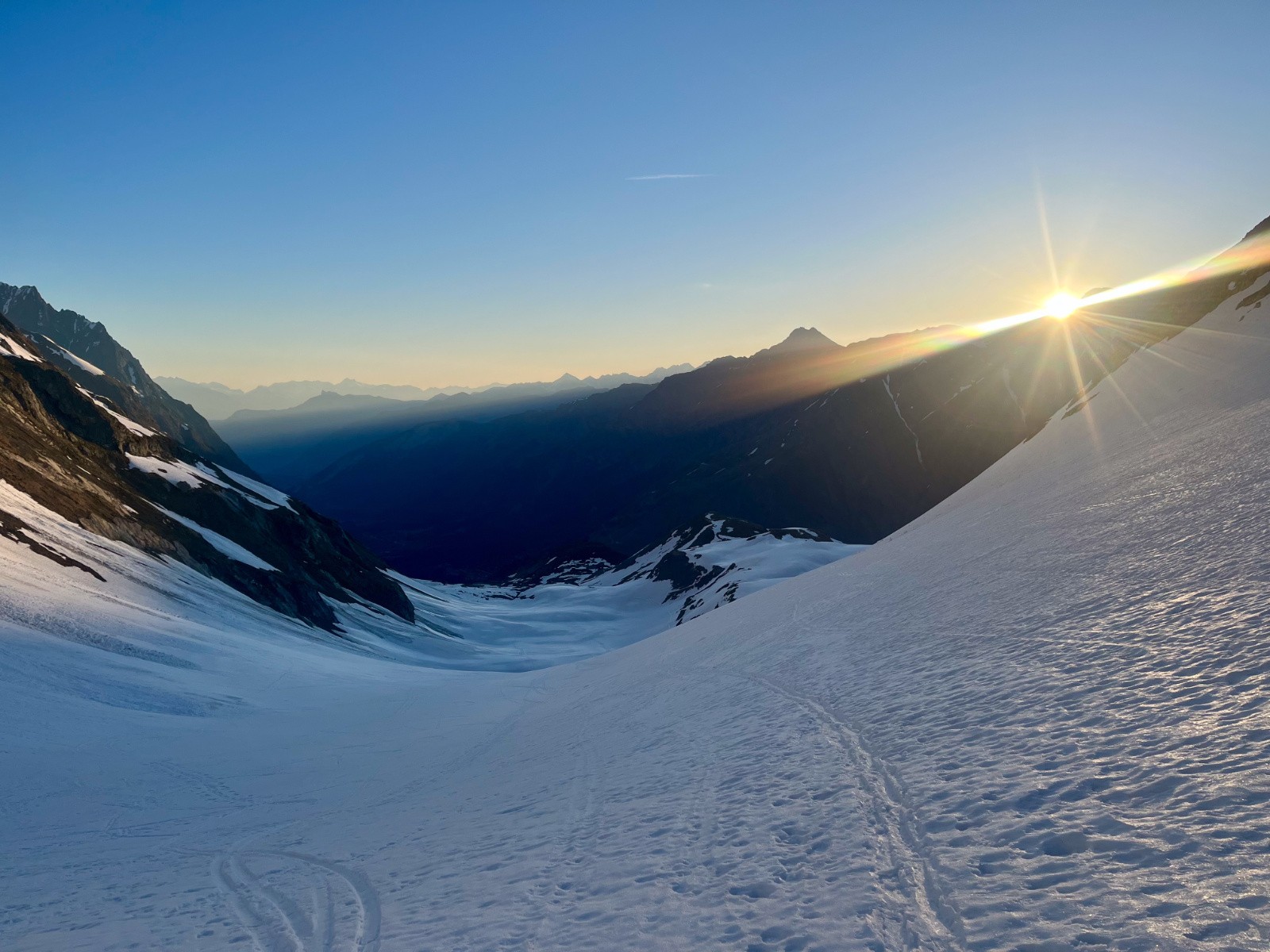 #2 Lever de soleil au Col Ferret Lever de soleil au Col Ferret