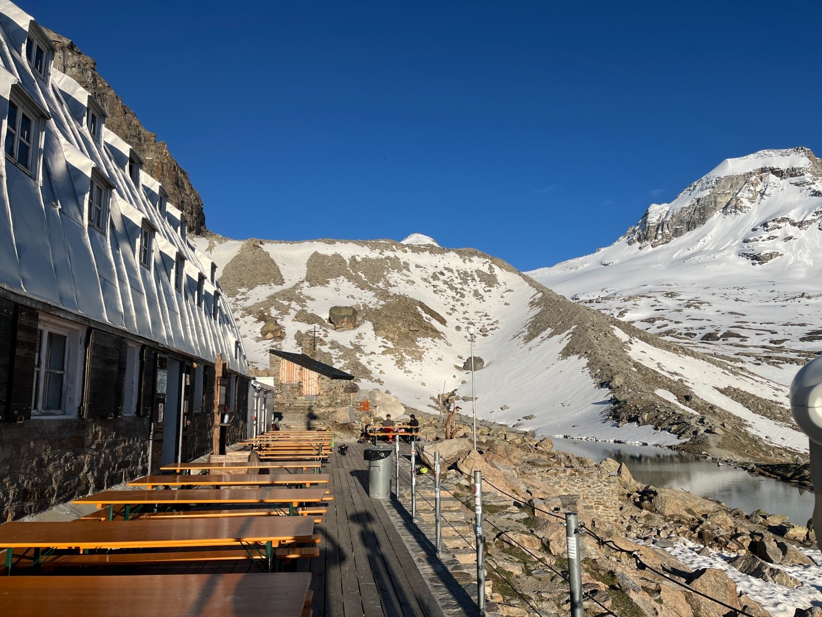 Rifugio Vittorio Emanuele II!
