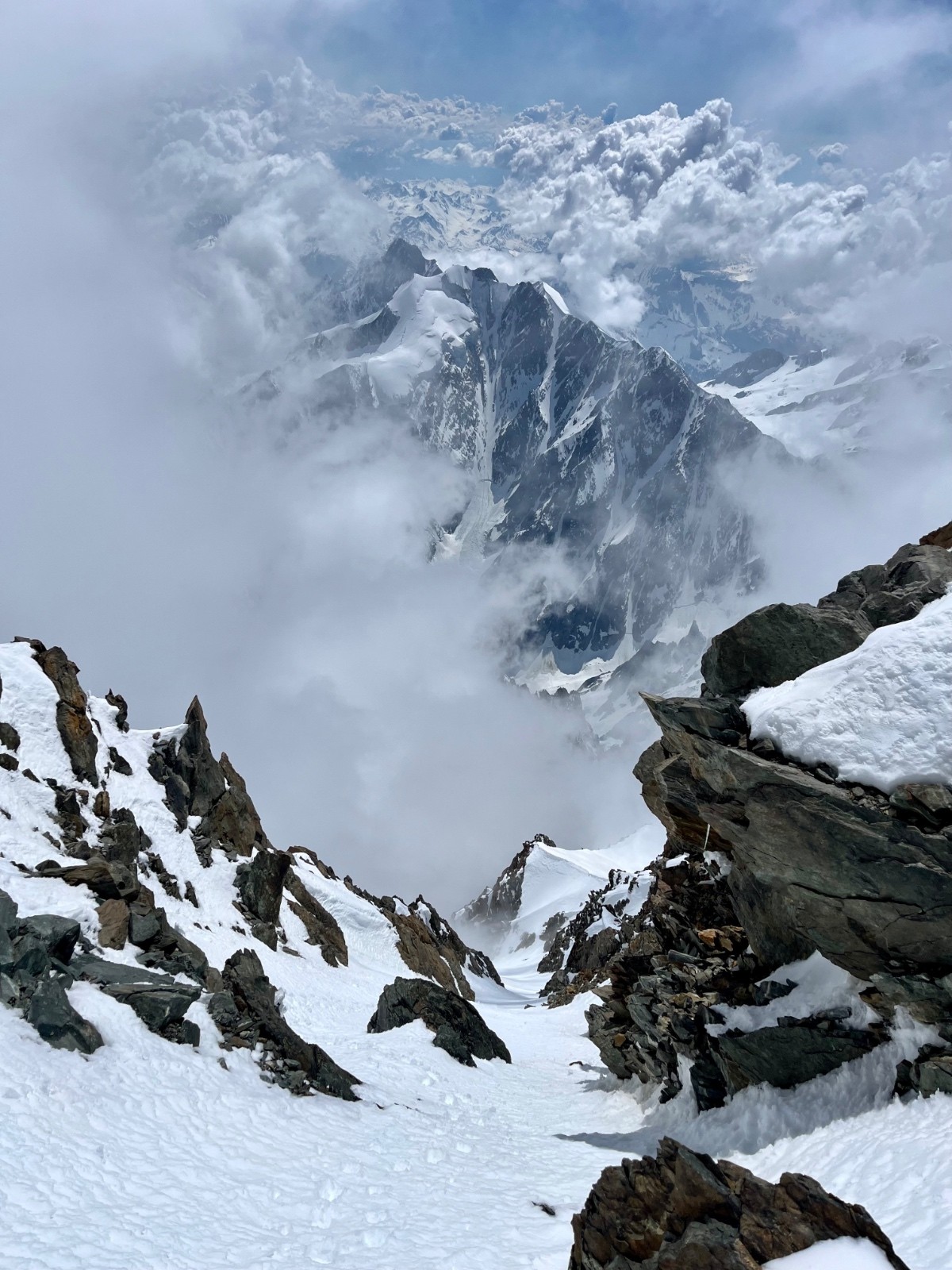 &nbsp;enfin en haut, piouf