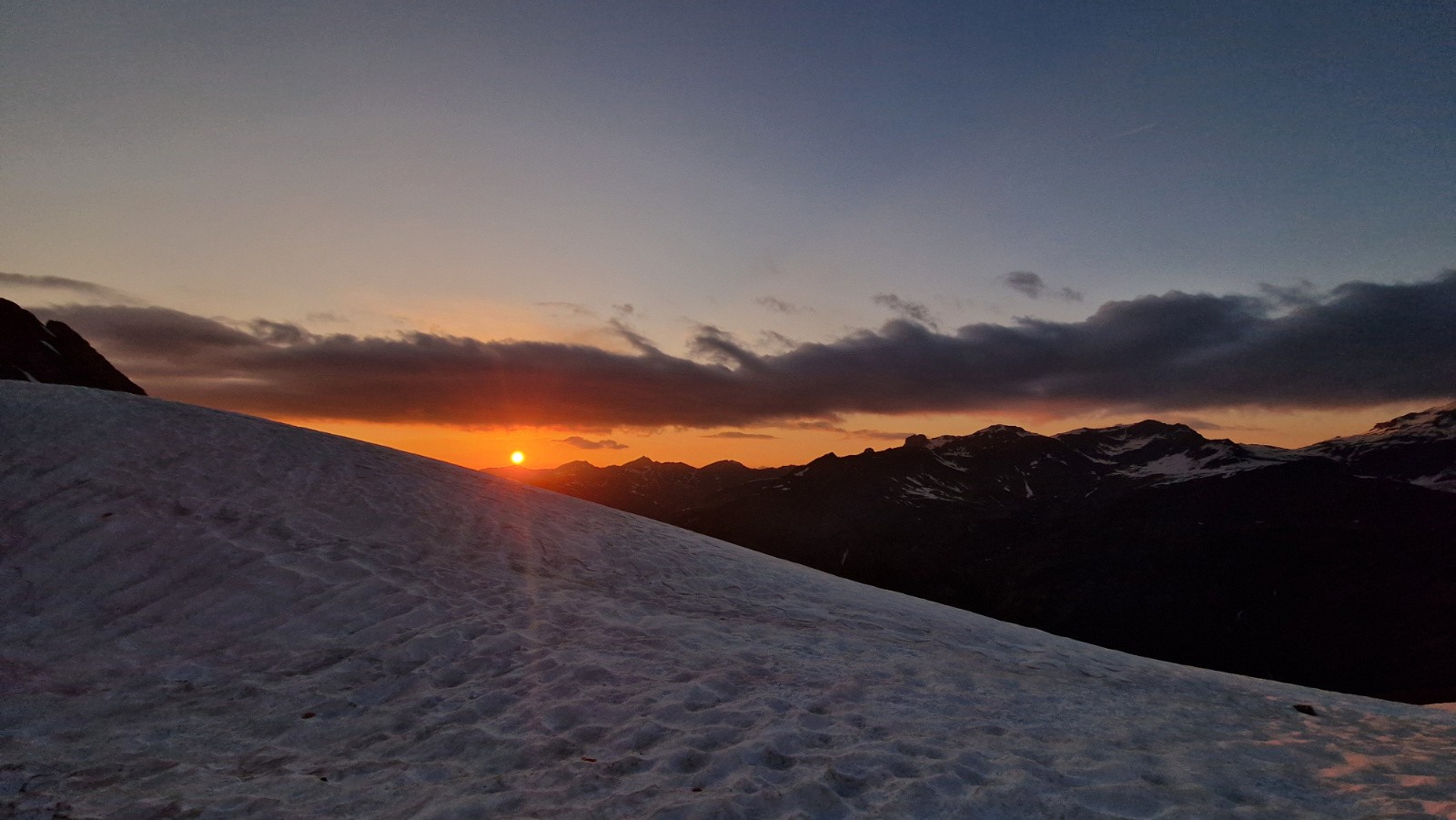 #6 coucher de soleil au refuge ! coucher de soleil au refuge !