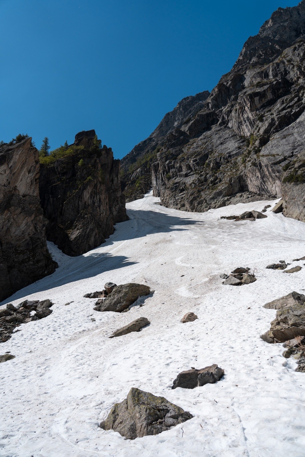 #24 Dernier névé avant d Dernier névé avant d'arriver à la route