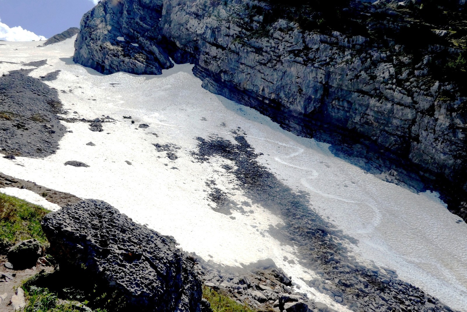 névé du bas rive gauche