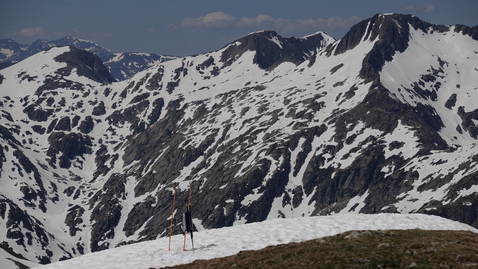 Panorama sur le Pic d'Etang Faury, Pic d'En Beys et la vallée éponyme