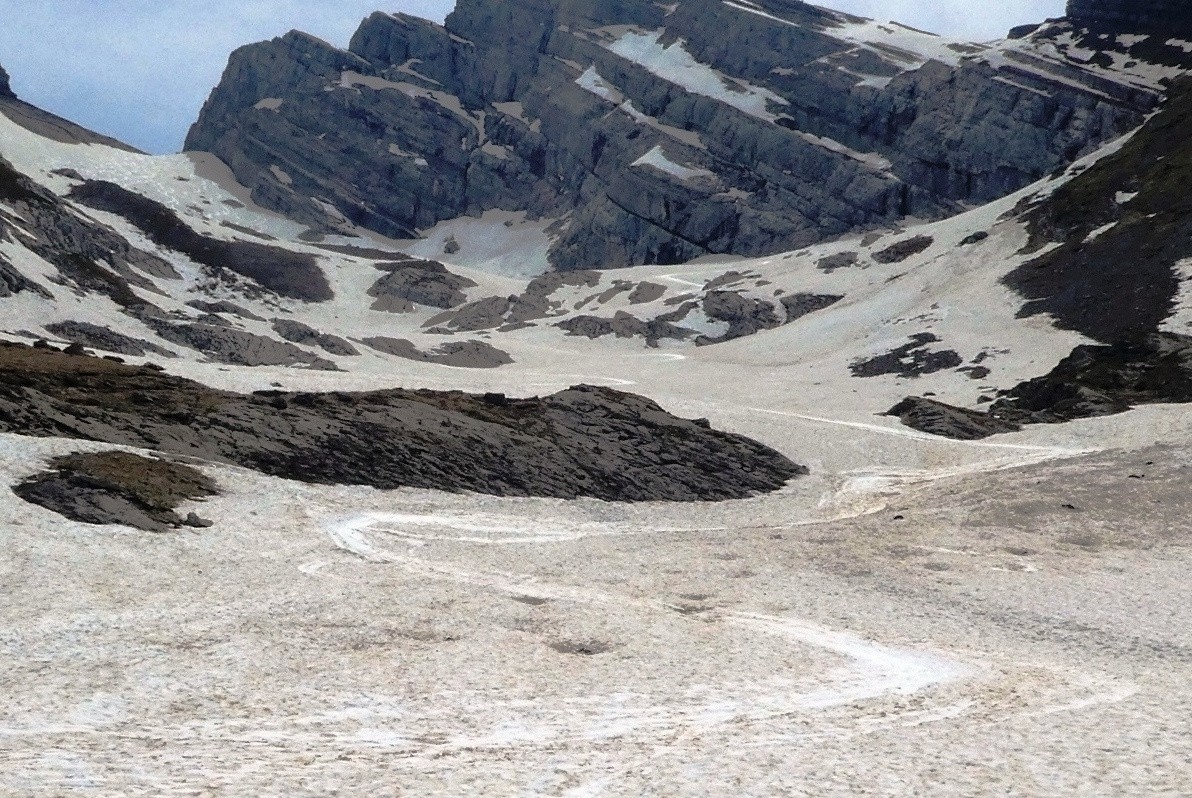 La trce du slalom