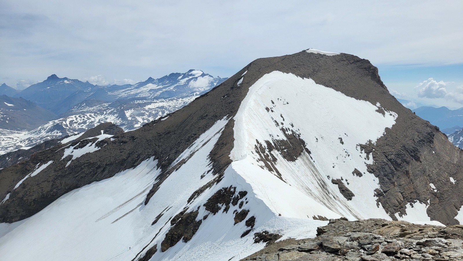 #22 J2 Grange Aiguille vu depuis la Petite J2 Grange Aiguille vu depuis la Petite