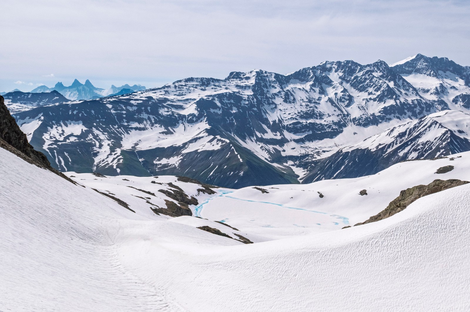 #6 Lac de l’Âne, les grandes Rousses et les Aiguilles d Lac de l’Âne, les grandes Rousses et les Aiguilles d'Arves