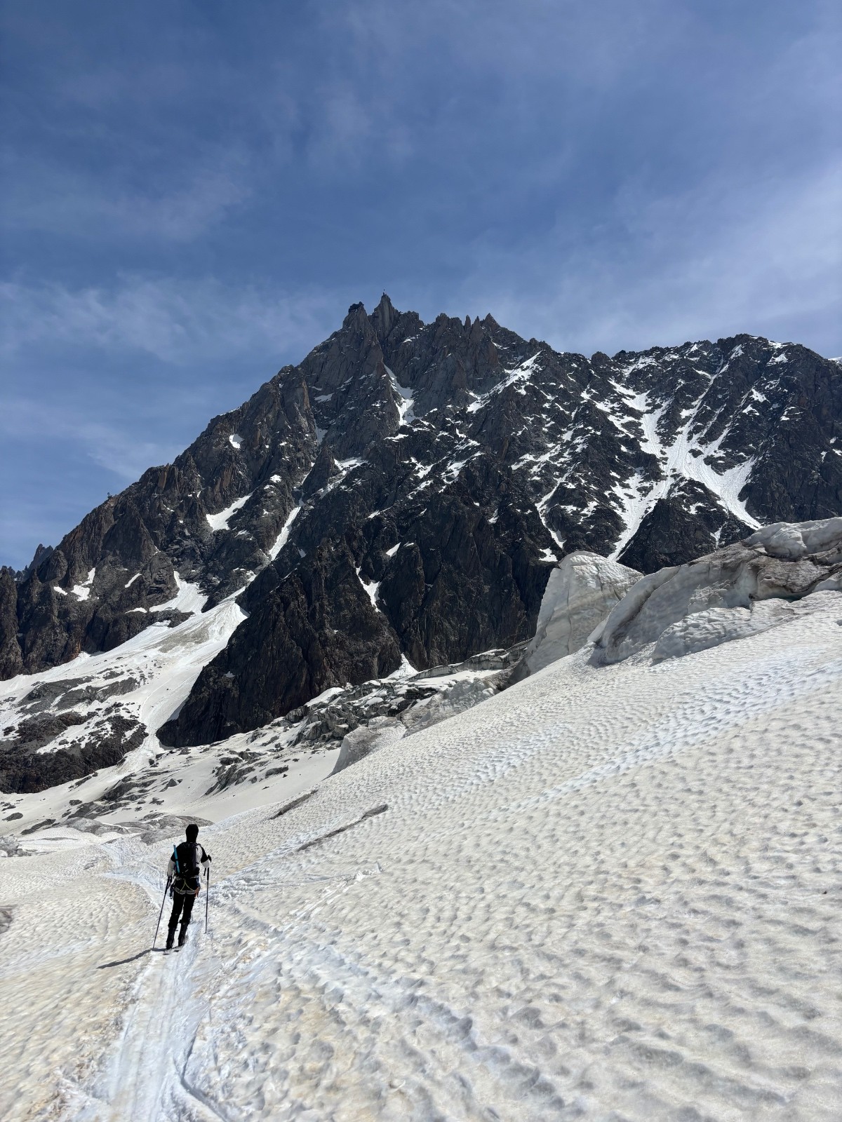 &nbsp;Loin de nous les 70cm de poudre d’il y a deux semaines&nbsp;