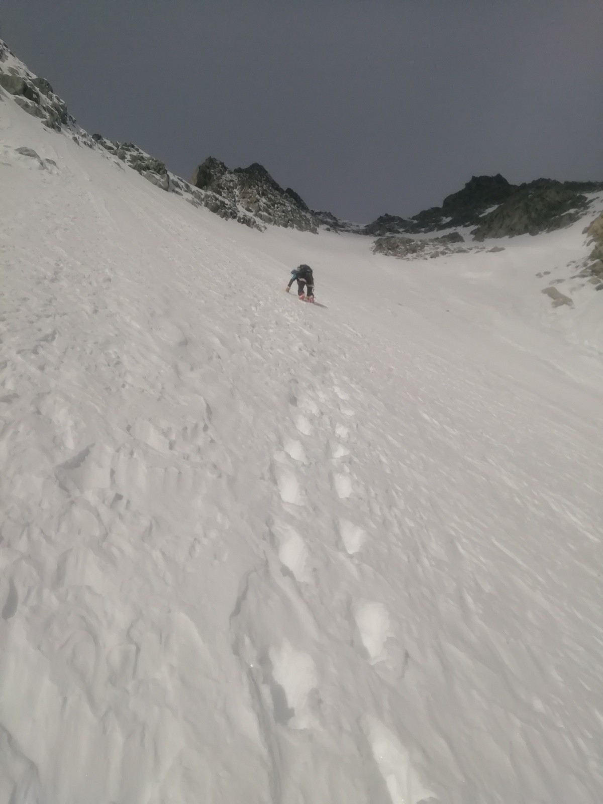 &nbsp;Le couloir de jonction avec le Cordier à droite