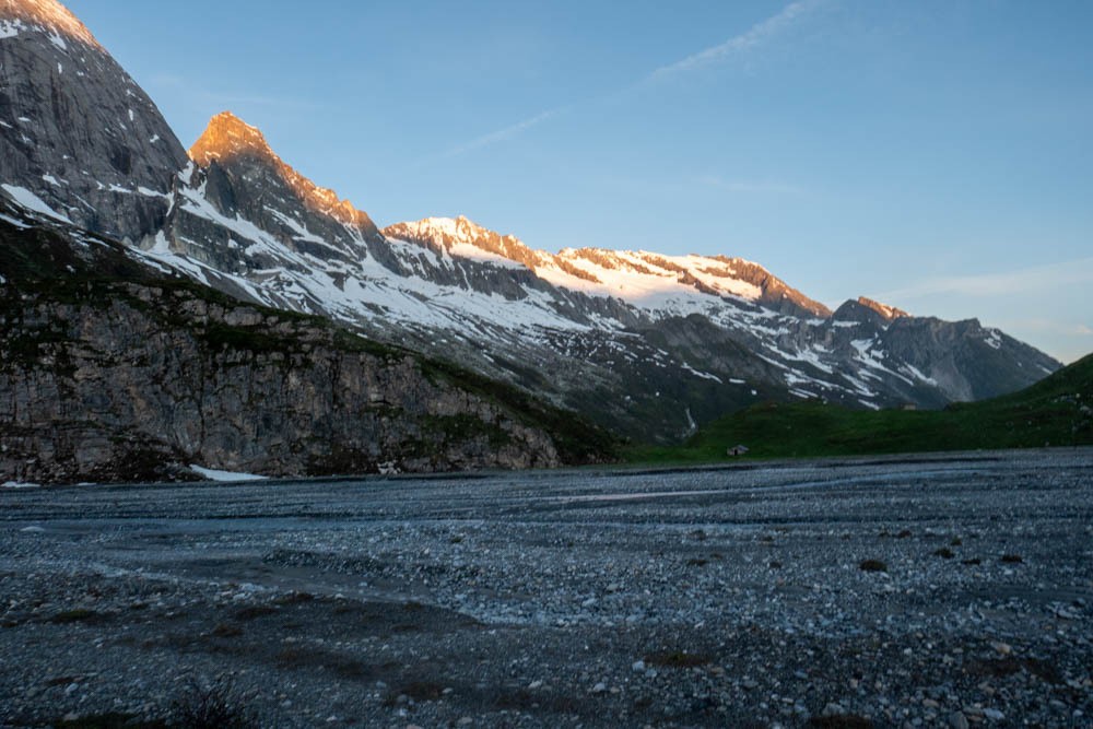 y avait un glacier