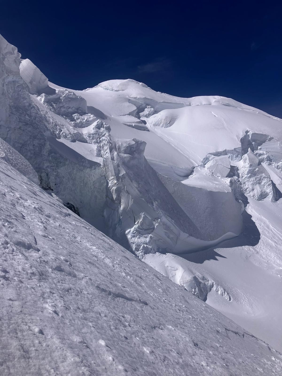 #14 dans la face nord dans la face nord