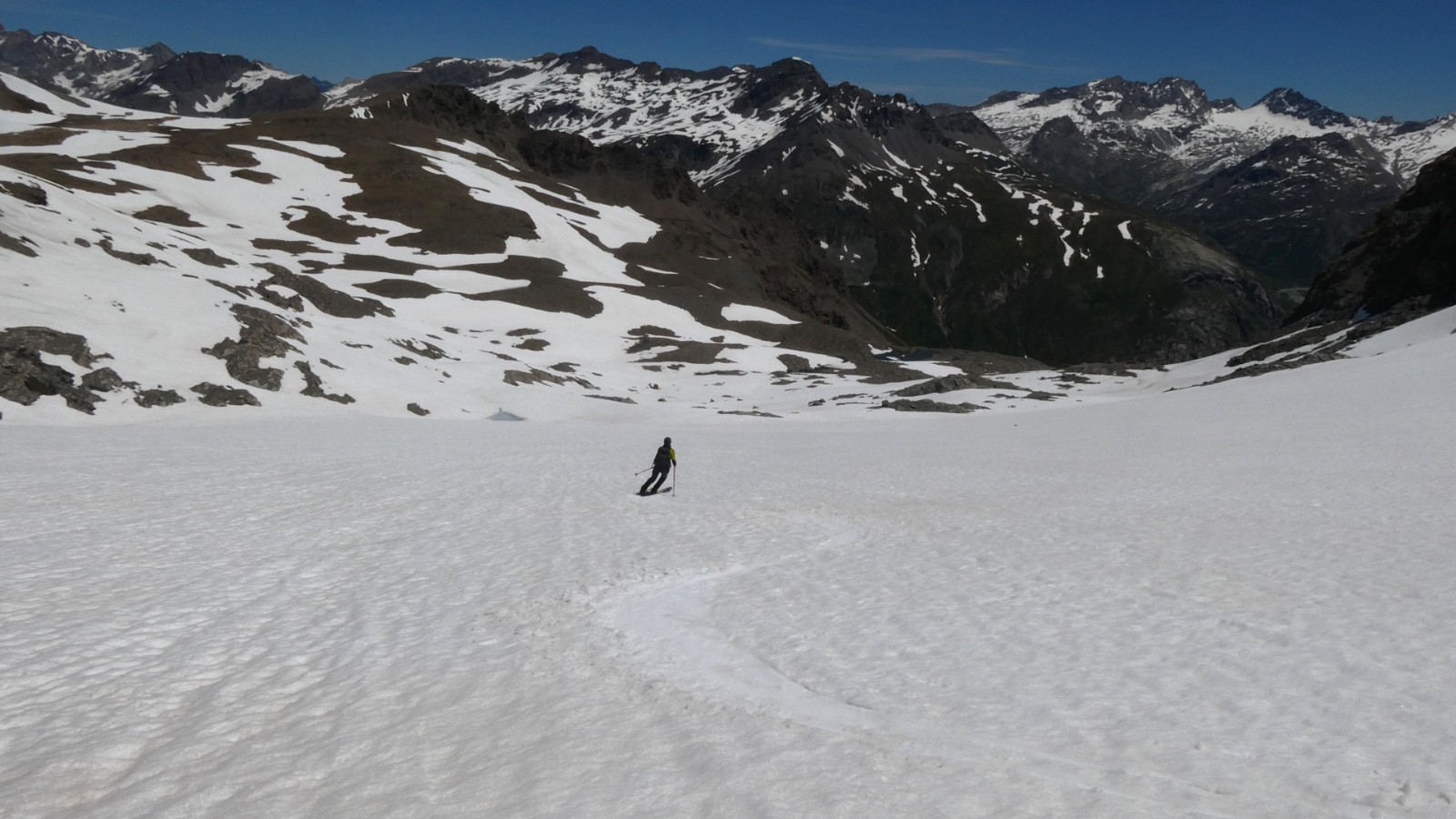#28 j2 descente glacier des Roches j2 descente glacier des Roches