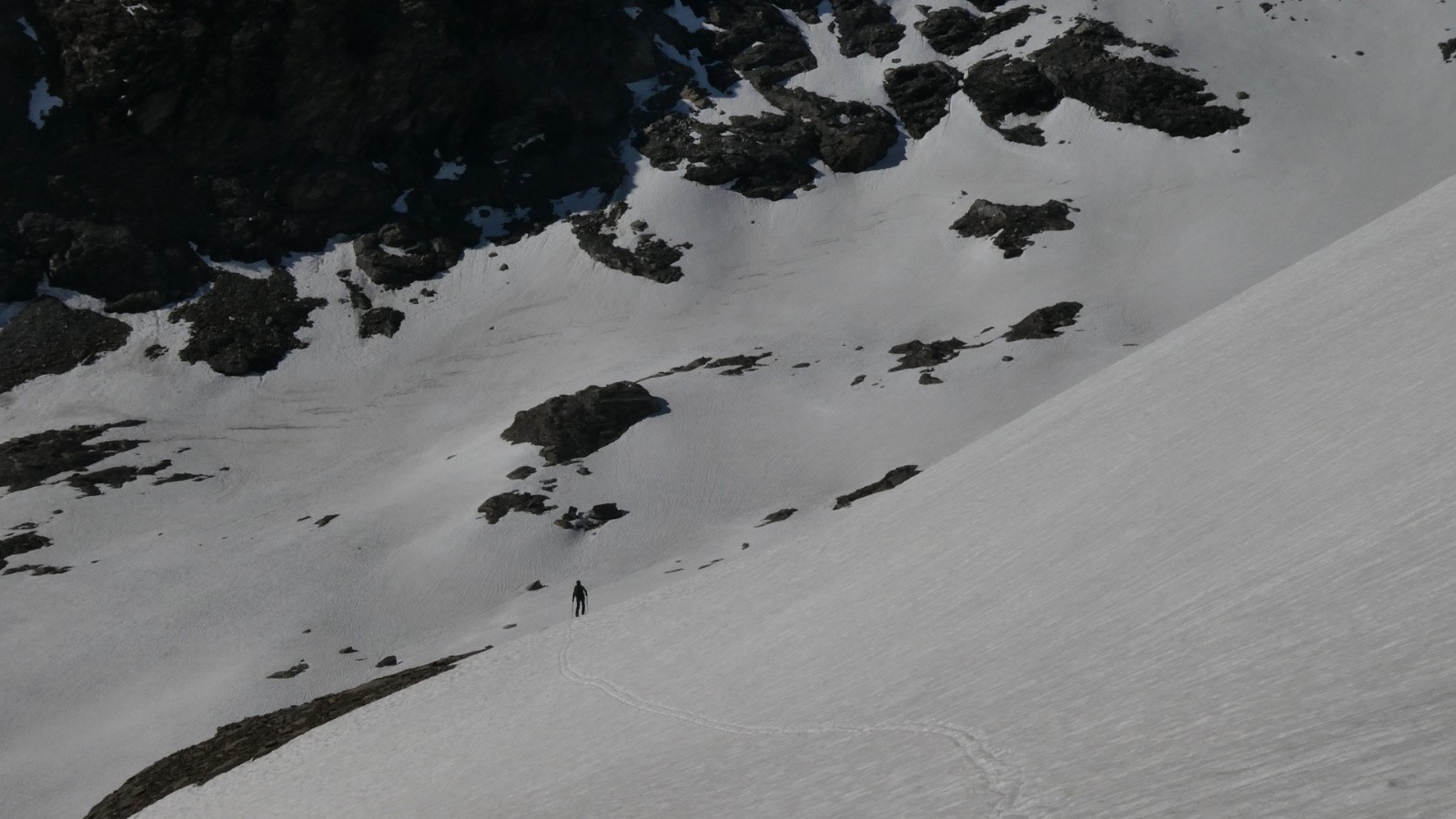 #22 j2 traversée vers la base du glacier des Roches j2 traversée vers la base du glacier des Roches
