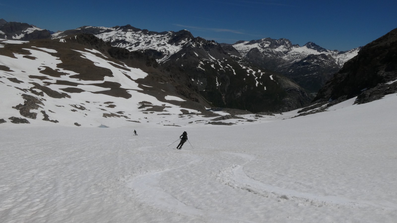 #28 j2 descente glacier des Roches j2 descente glacier des Roches