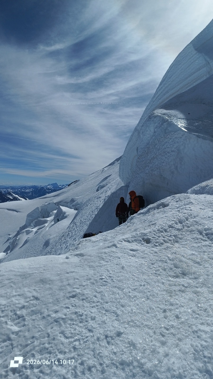 #13 Sur l Sur l'arête des Bosses