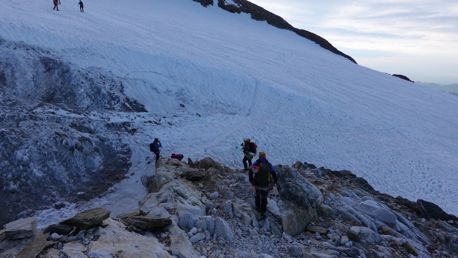 #16 Au départ peu après le Refuge Au départ peu après le Refuge