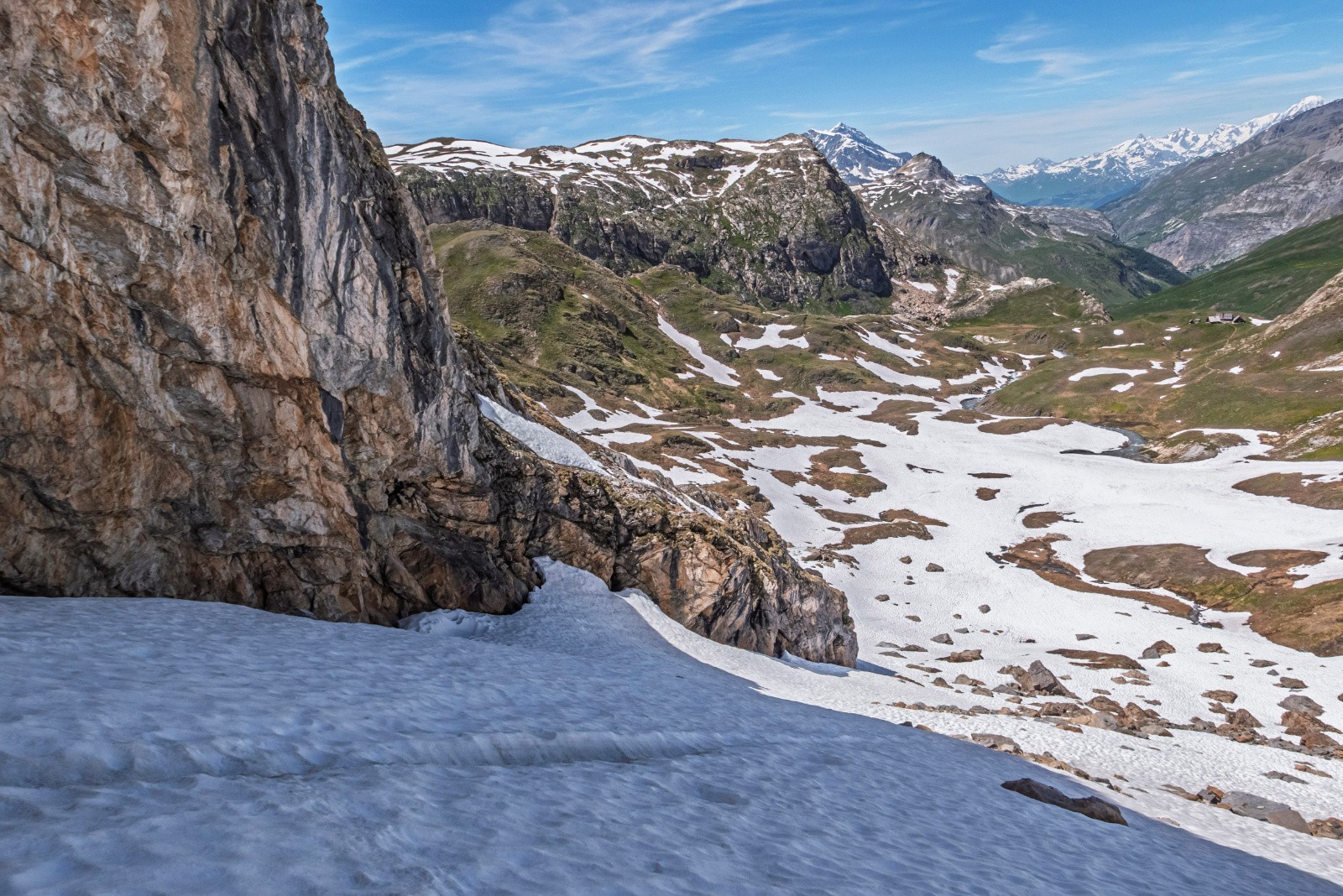 Joli passage pour revenir au refuge
