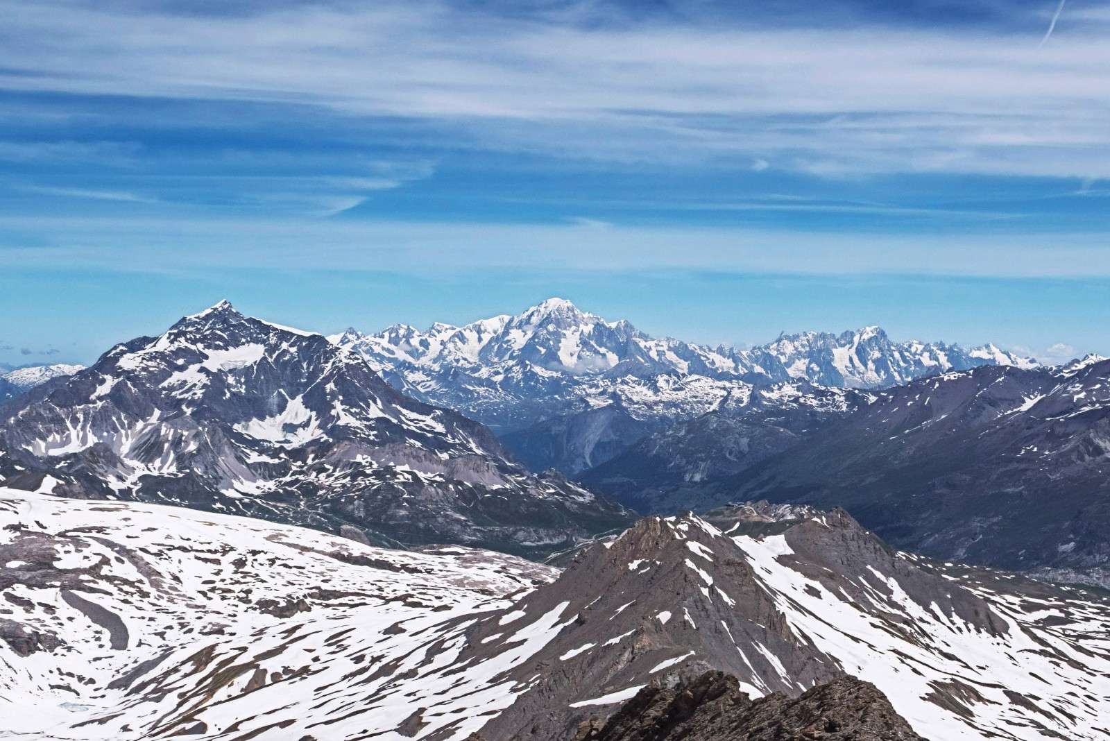 #12 Mont pourri & Co et presque tout le massif du Mont Blanc Mont pourri & Co et presque tout le massif du Mont Blanc
