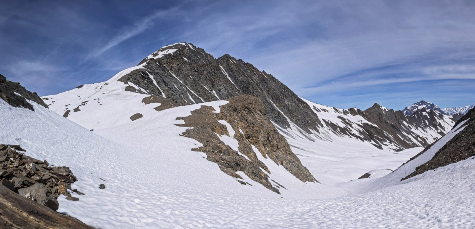 #8 Sommet depuis le col des Barmes de l Sommet depuis le col des Barmes de l'Ours