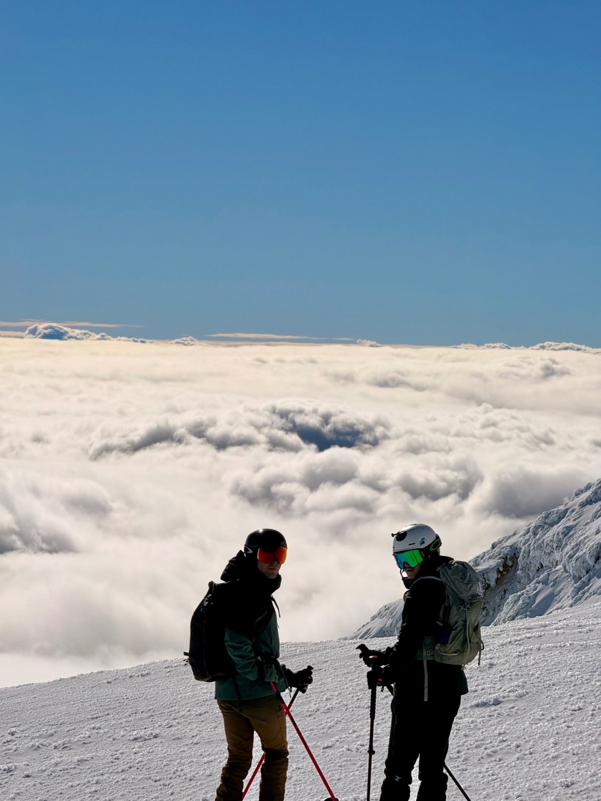 #8 Descente sur le Whakapapa Glacier Descente sur le Whakapapa Glacier