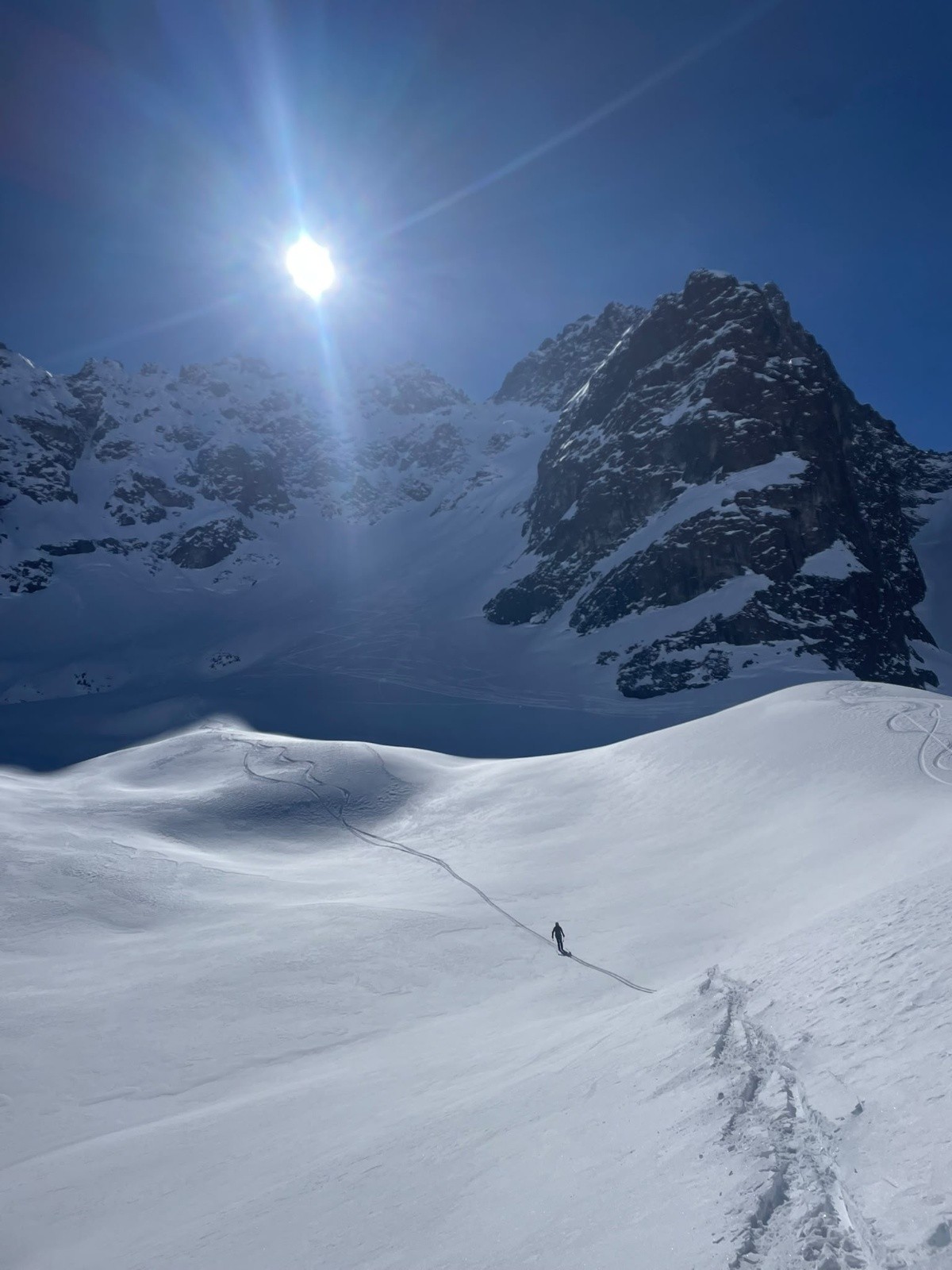 #2 Cerro Caracoles. Le col non traçé ce jour semblait excellent Cerro Caracoles. Le col non traçé ce jour semblait excellent