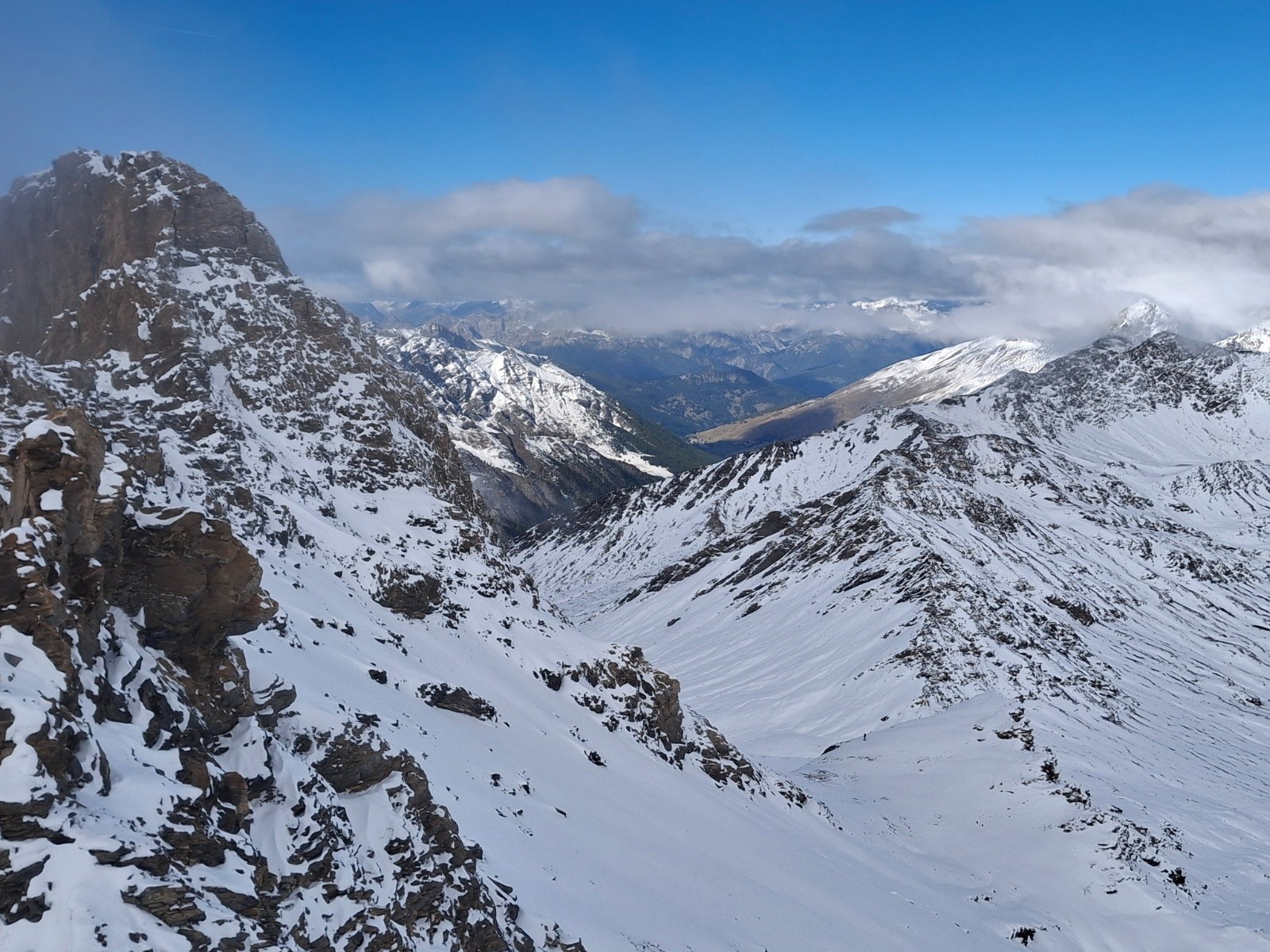 St Veran tout au fond&nbsp;