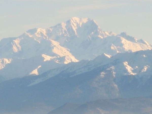 Le Mont Blanc : Beau temps et vue dégagée