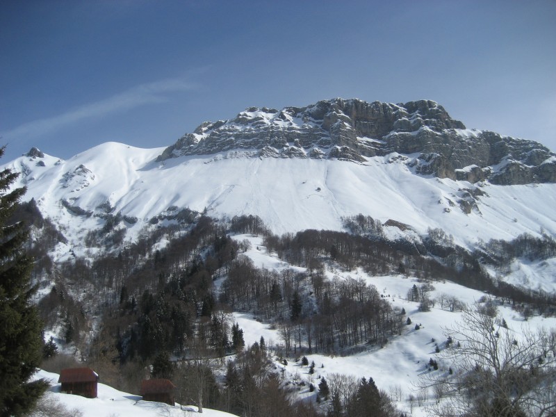 Mont de la Coche : Vue d'ensemble Mont de la Coche et encerclement