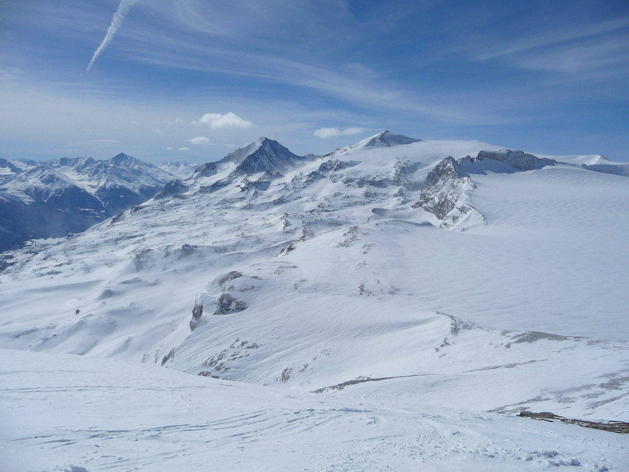 Les glaciers de la Vanoise : Avec notamment la Dent Parrachée et le Dôme de Chasseforêt