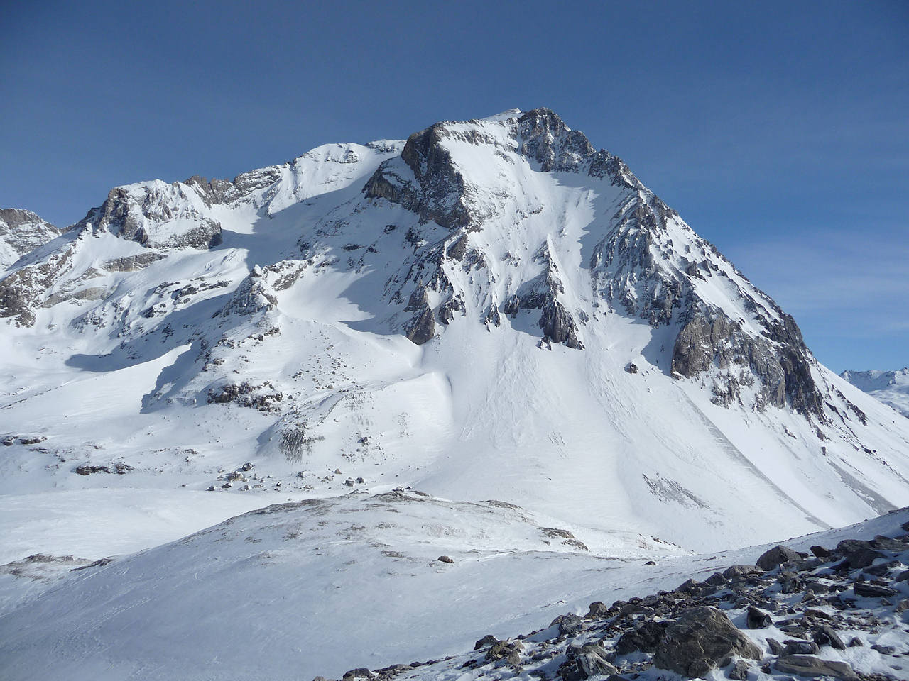 La Pointe Mathews versant SW : ski 5.2 pour les amateurs ...