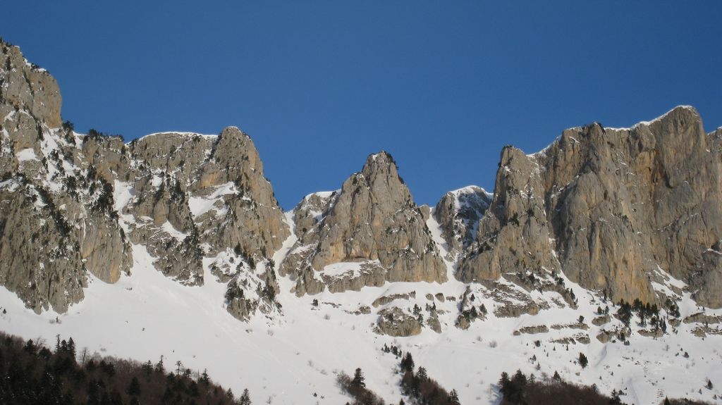 Couloirs du Pin : l'objectif du jour