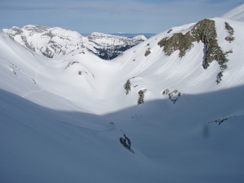combe des nants : Dans la traversée après le 1er col