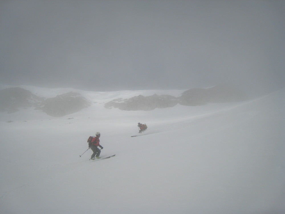 Combe du Loup : Un léger brouillard