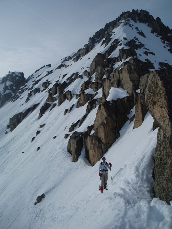 Coll de Bassiero : avec le Pic d'Amitges derrière