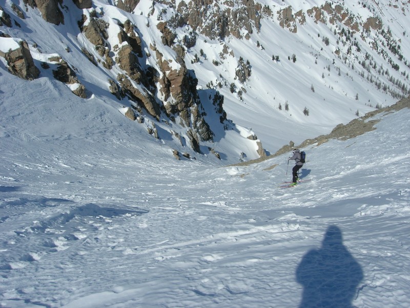 crête des granges : en haut du couloir