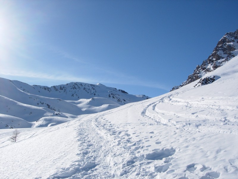 Vue d'ensemble : En montant au col longet