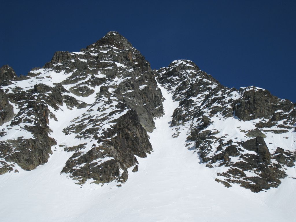 Couloir SW : on a eu droit à de super conditions : merci !!